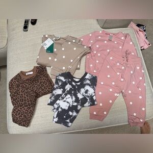 2T fall sweat set bundle H&M and Nordstrom